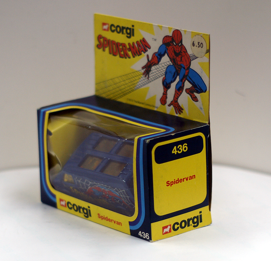 CORGI TOYS 436 SPIDERMAN SPIDERVAN MIB  